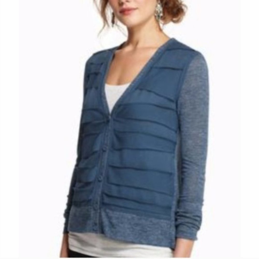 Size Medium Vanessa Virginia Anthropologie Chiffon Cardigan